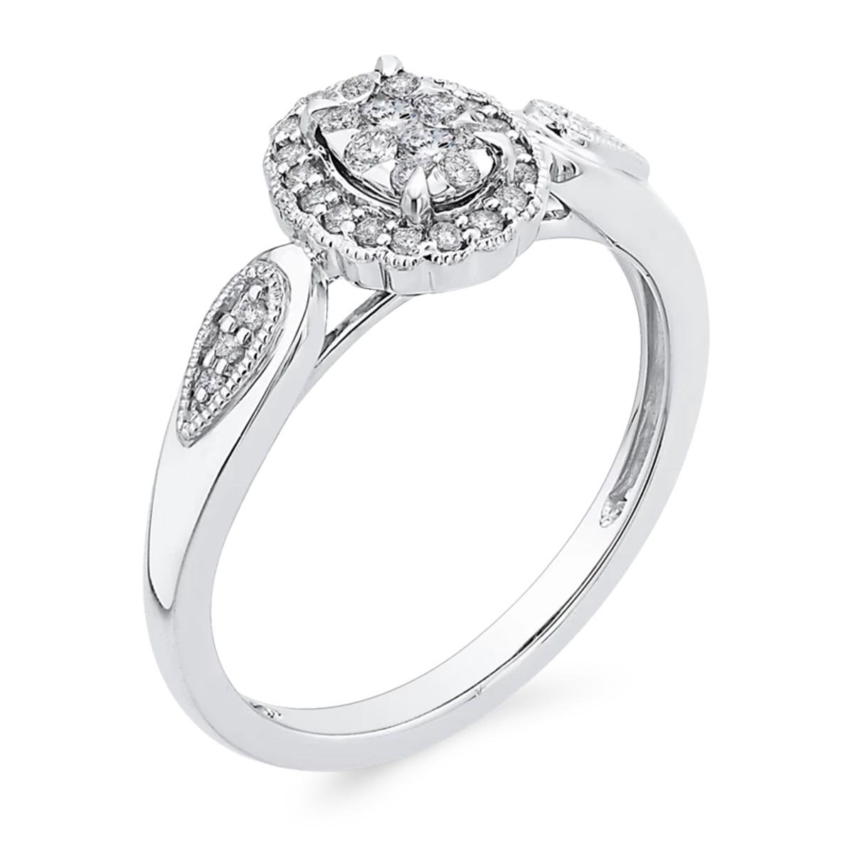 Silver London Blue Topaz Stud Earrings